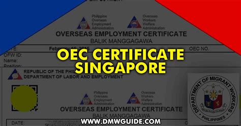 how to get oec in singapore|OEC Appointment Singapore OFW Balik Manggagawa Certificate.